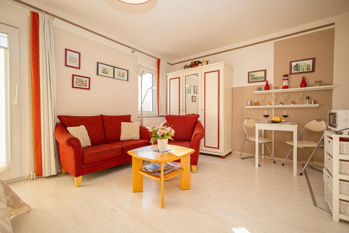 Studio 2 Im Eg Haus Stranddistel, Geschmackvoll Eingerichtete Ferienwohnung Fur 2 Personen In Zingst Exterior foto